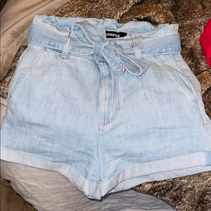 Express paper bag shorts